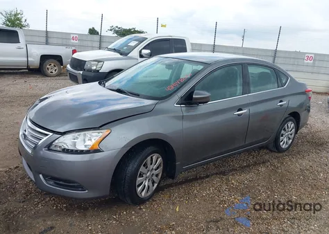 2015 Nissan Sentra Sv z USA, uszkodzony, nr VIN 3N1AB7APXFY230052